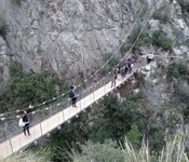 Un grup de joves picanyers participa en l'excursió del dissabte a Chulilla