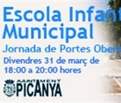 Jornada de portes obertes a l'Escola Infantil Municipal