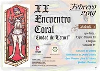 CARTEL ENCUENTRO CORAL 2019