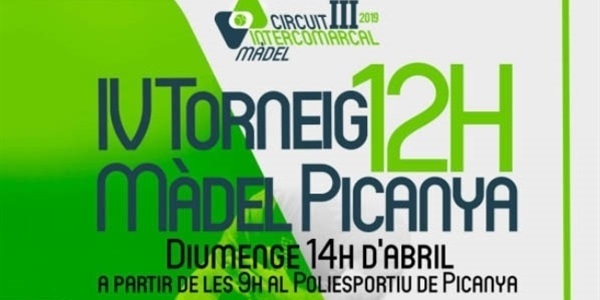 4t Torneig 12h de màdel