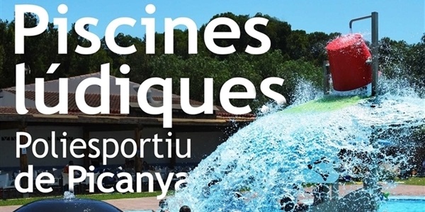 El dissabte 1 de juny obrin les piscines lúdiques del Poliesportiu