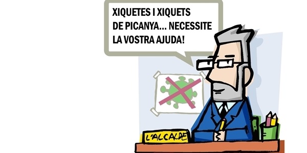 L'Alcalde de Picanya demana ajuda a menudes i menuts