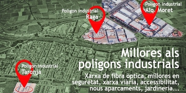 Picanya obté una subvenció de 308.444'47 € per a la millora dels polígons industrials