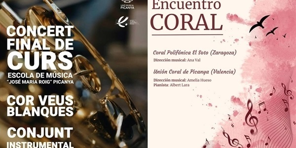 Un cap de setmana ple de música de cors