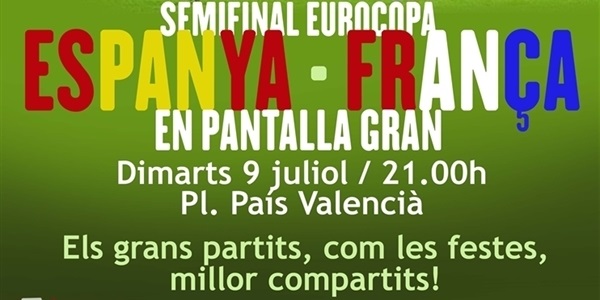 Els grans partits, com les festes, millor compartits!